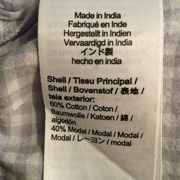 J. Crew Square-neck Smocked Gingham Crop Top M - Picture 6 of 8